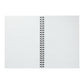 Grateful (White) - Spiral Notebook - Gift for Her - Gift for Him