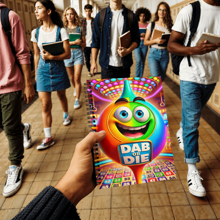 Dab Or Die Spiral Notebook – Gift for Her - Gift for Him