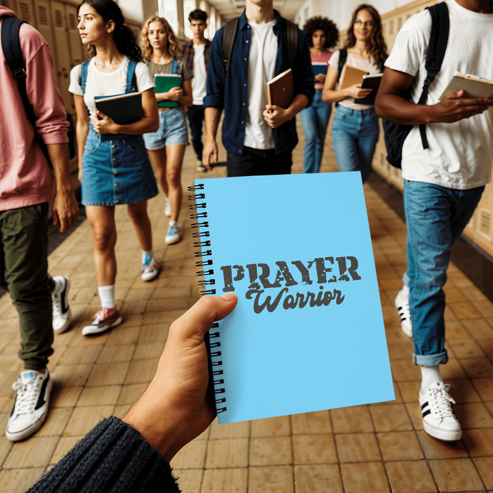 Prayer Warrior Spiral Notebook – Gift for Her - Gift for Him