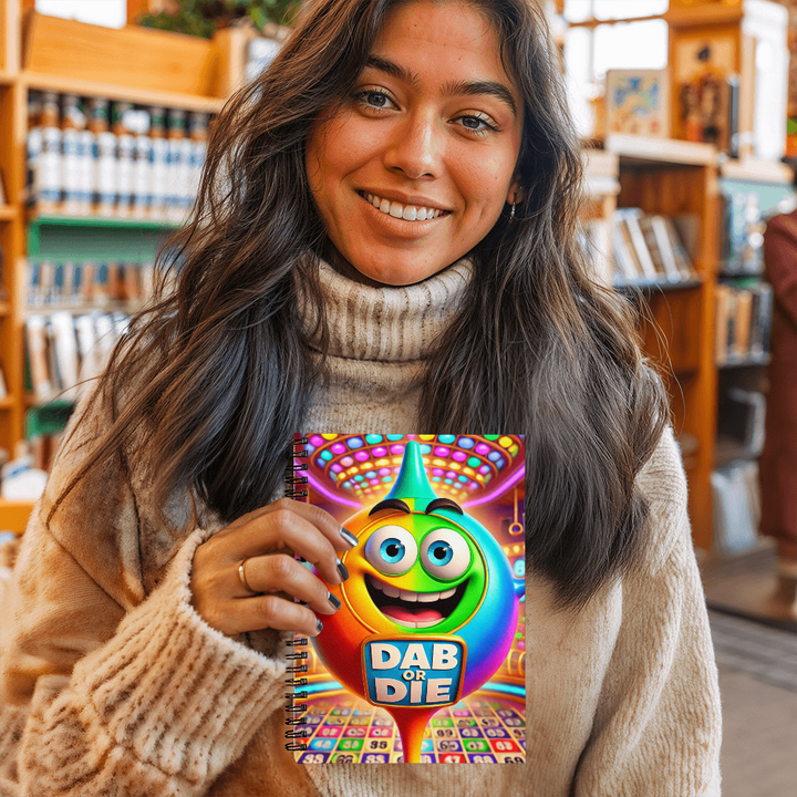 Dab Or Die Spiral Notebook – Gift for Her - Gift for Him