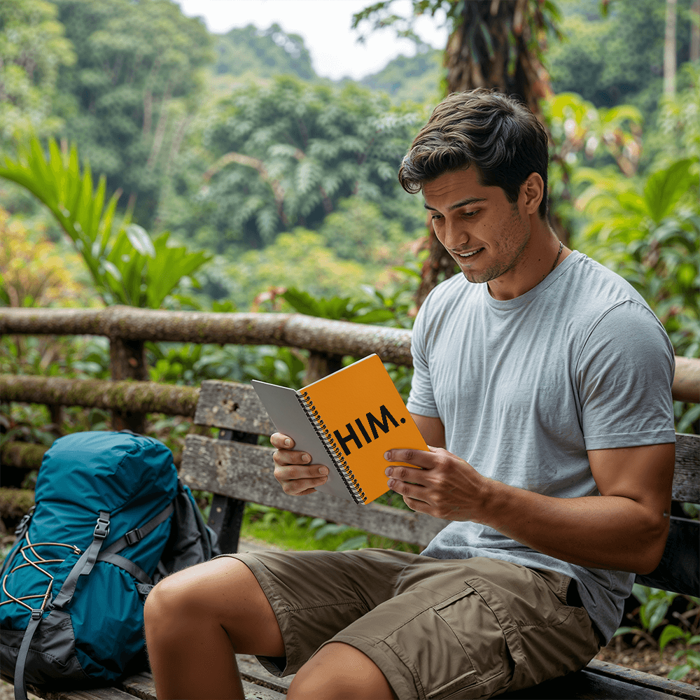 Him. - Spiral Notebook - Gift for Her - Gift for Him