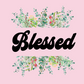 Blessed - Spiral Notebook - Gift for Her