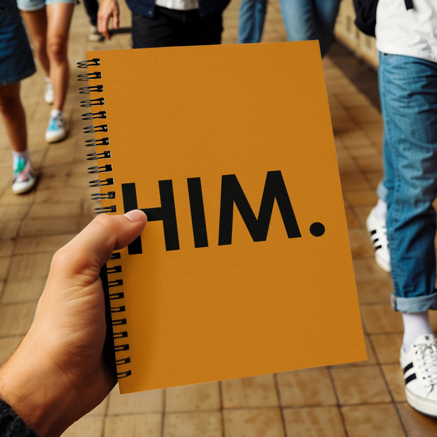 Him. - Spiral Notebook - Gift for Her - Gift for Him