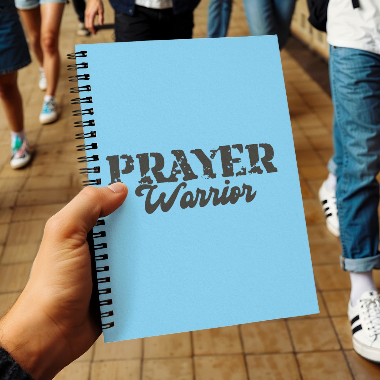Prayer Warrior - Spiral Notebook - Gift for Her - Gift for Him