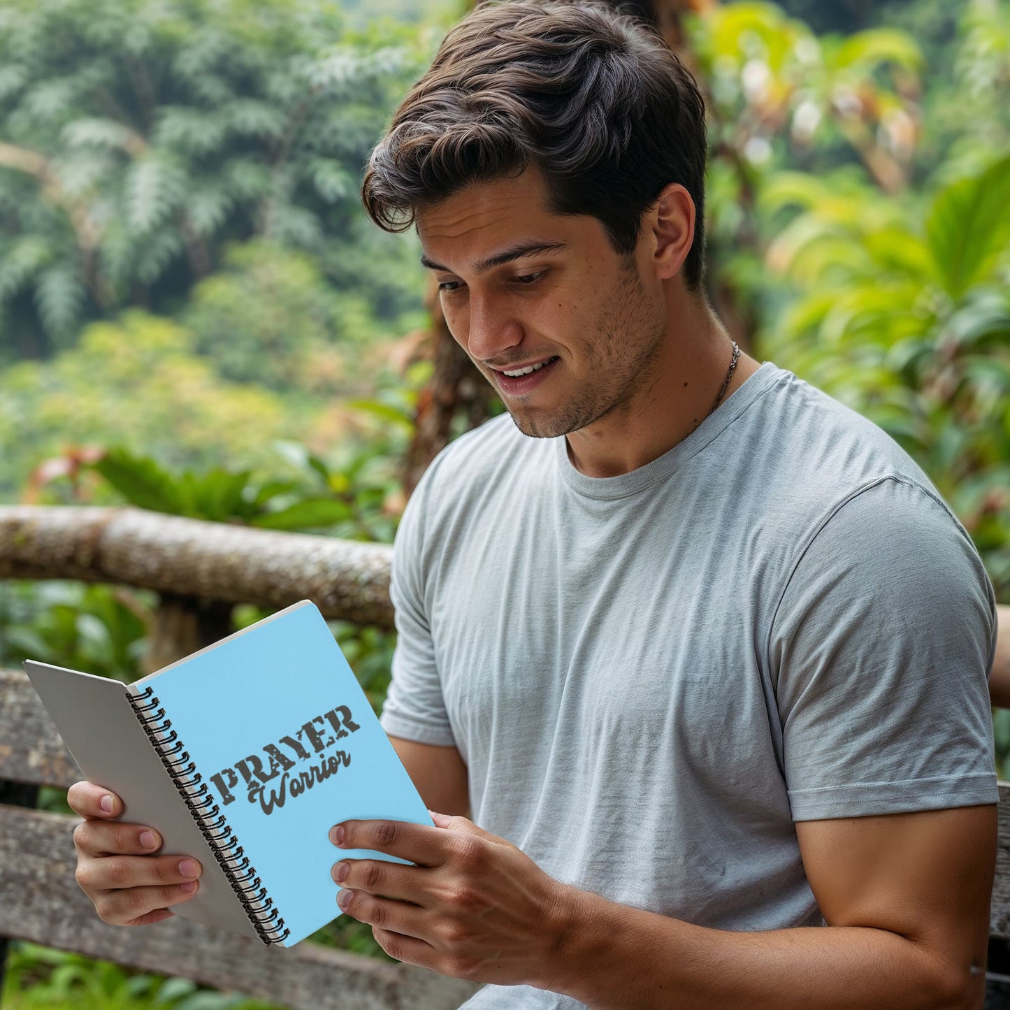 Prayer Warrior - Spiral Notebook - Gift for Her - Gift for Him