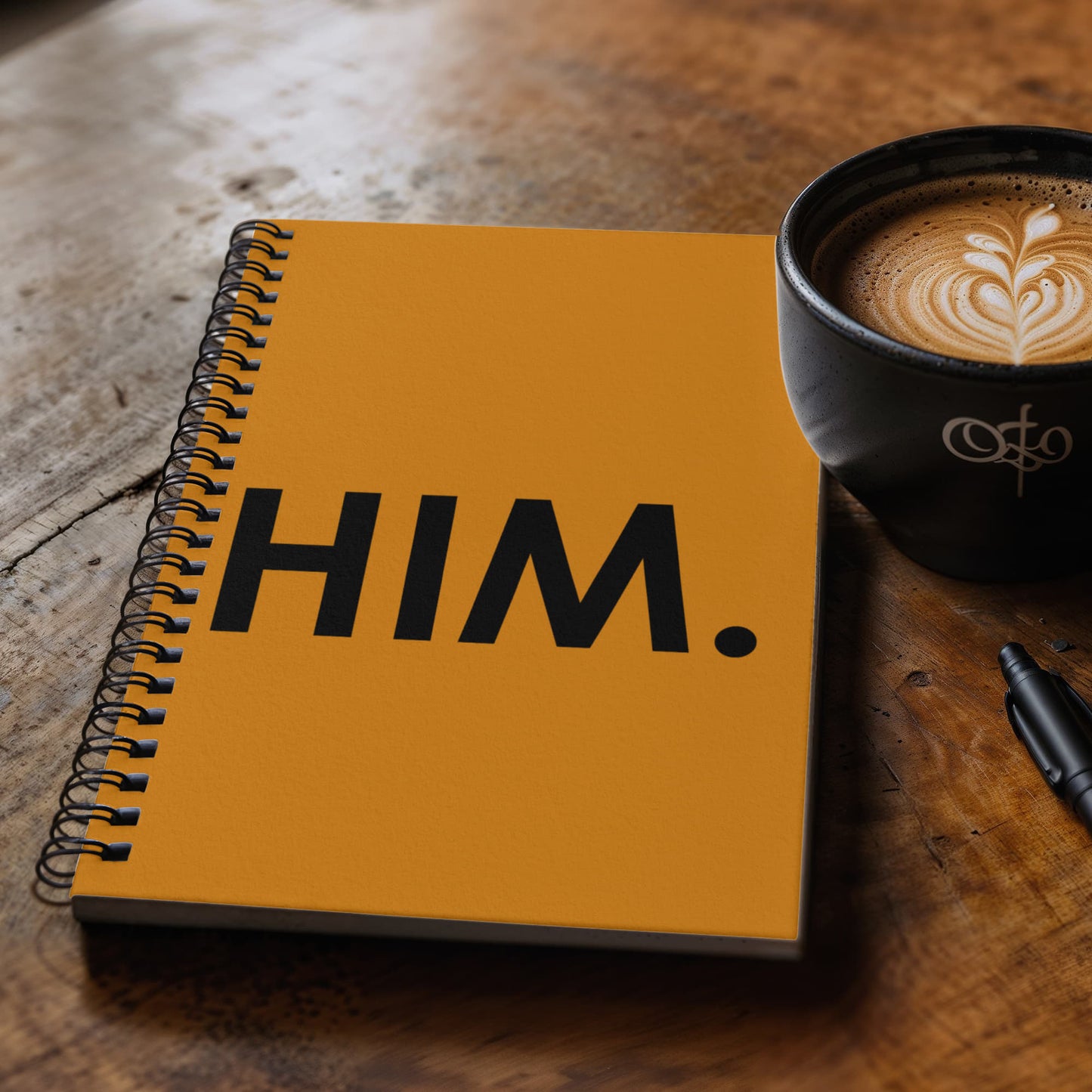 Him. - Spiral Notebook - Gift for Her - Gift for Him
