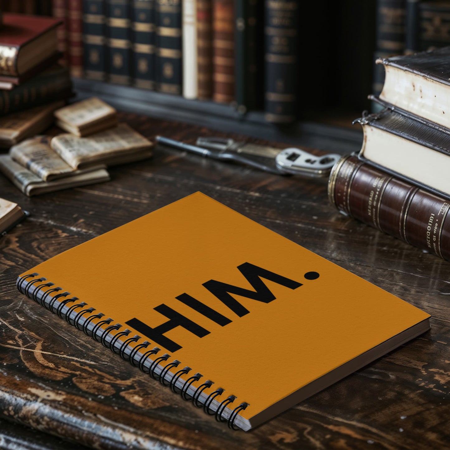 Him. - Spiral Notebook - Gift for Her - Gift for Him