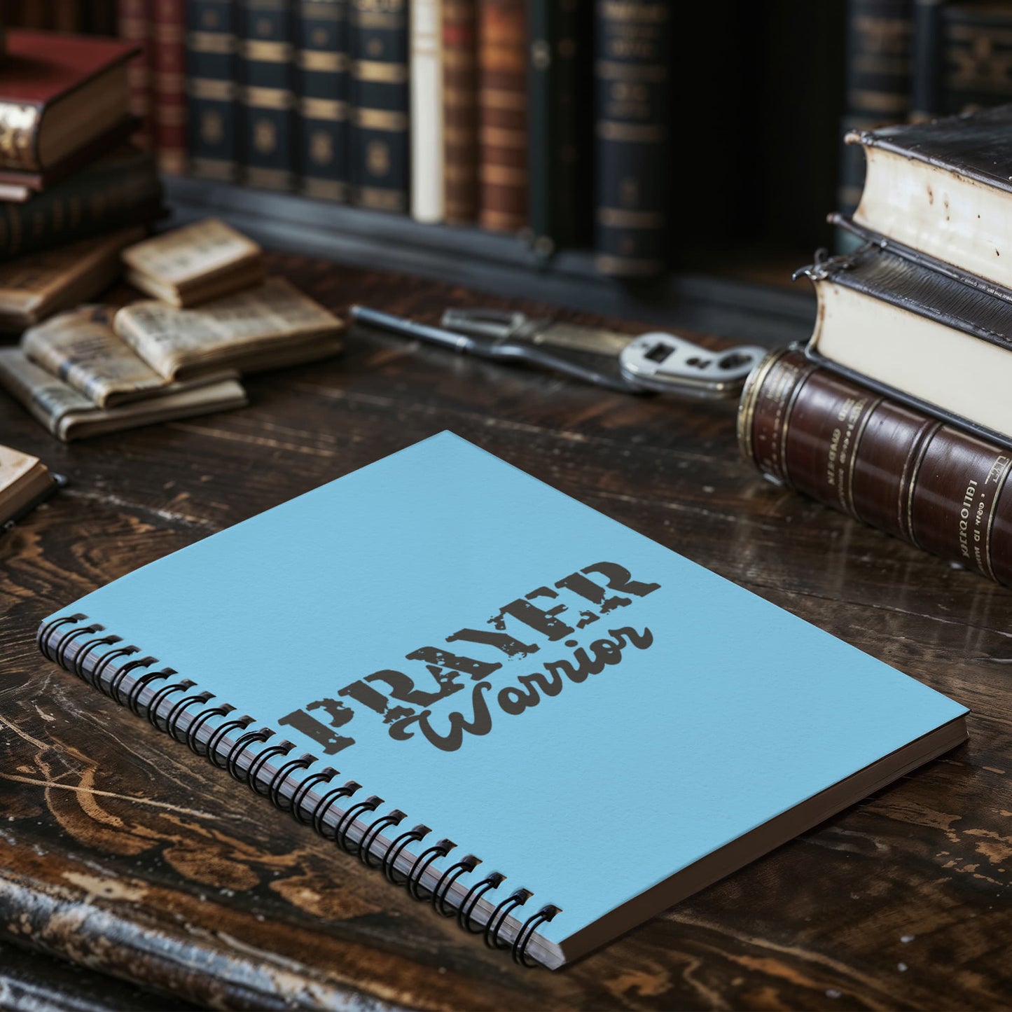 Prayer Warrior - Spiral Notebook - Gift for Her - Gift for Him