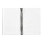 Grateful (White) - Spiral Notebook - Gift for Her - Gift for Him