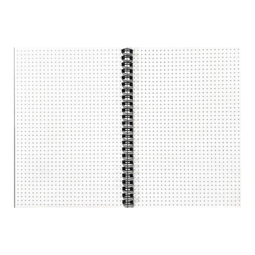 Grateful (White) - Spiral Notebook - Gift for Her - Gift for Him