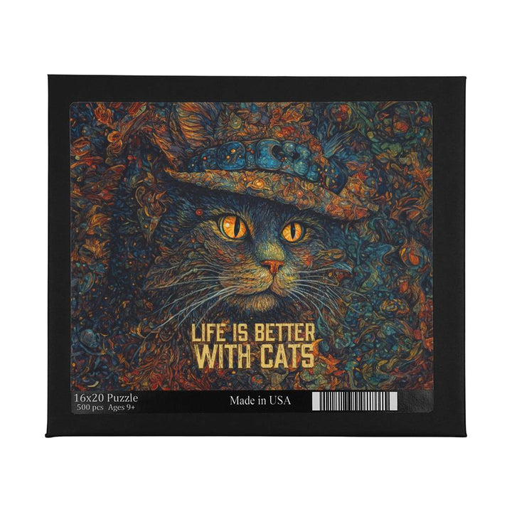 Life Is Better With Cats – Puzzle – Gift for Her – Gift for Him