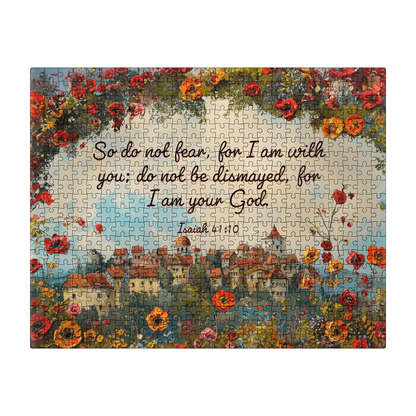 So Do Not Fear, For I Am With You - Puzzle 16" x 20" - Gift for Her