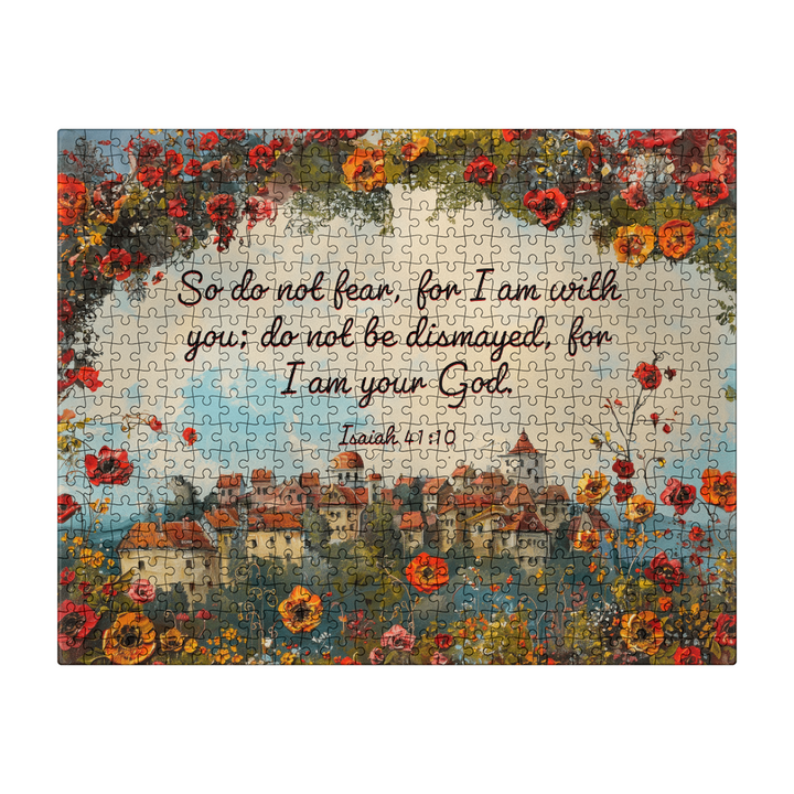 So Do Not Fear, For I Am With You Puzzle 16" x 20" – Gift for Her