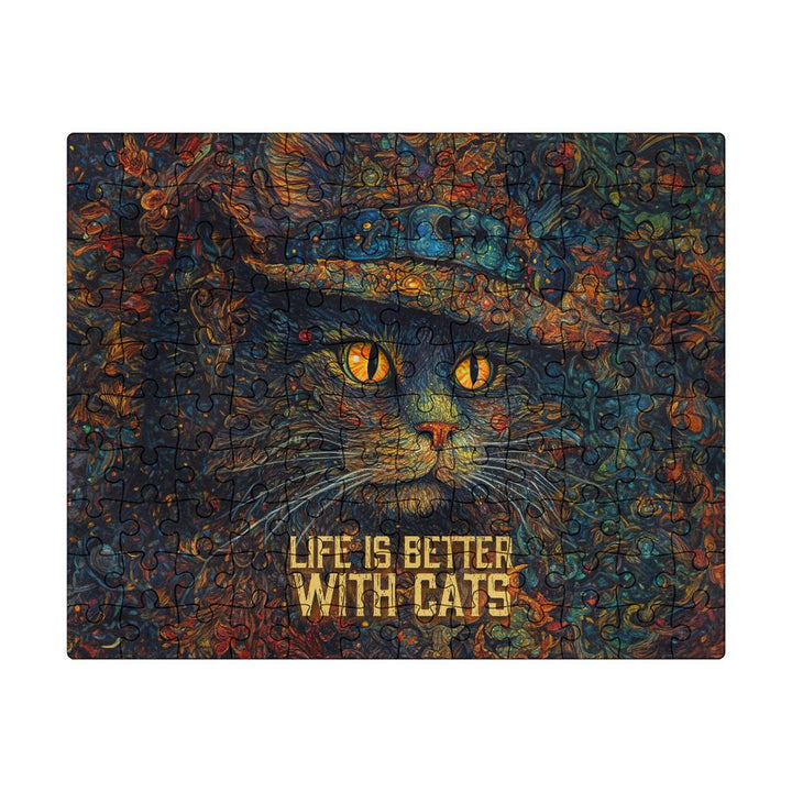 Life Is Better With Cats – Puzzle – Gift for Her – Gift for Him