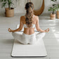 Faith (Black) - Rubber Yoga Mat - Gift for Her - Gift for Him