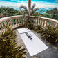 Faith (Black) - Rubber Yoga Mat - Gift for Her - Gift for Him
