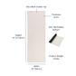 Faith (Black) - Rubber Yoga Mat - Gift for Her - Gift for Him