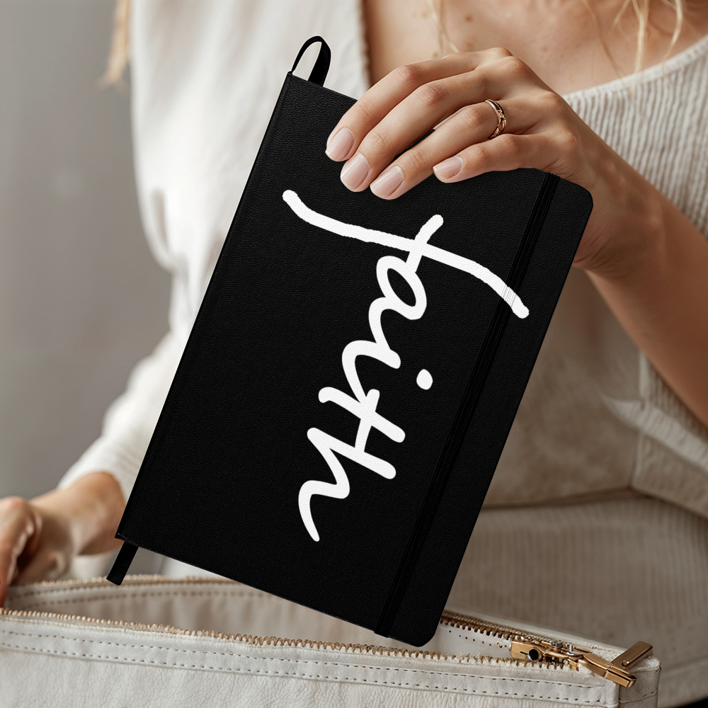 Faith (White) - Ambassador Bound Journal - Gift for Her - Gift for Him
