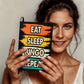 Eat Sleep Bingo Repeat - Ambassador Bound Journal - Gift for Her - Gift for Him
