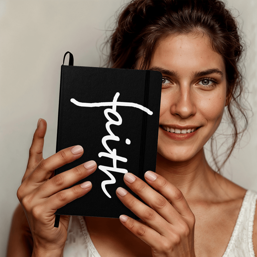 Faith (White) - Ambassador Bound Journal - Gift for Her - Gift for Him