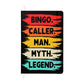 Bingo Caller Man Myth Legend - Ambassador Bound Journal - Gift for Him