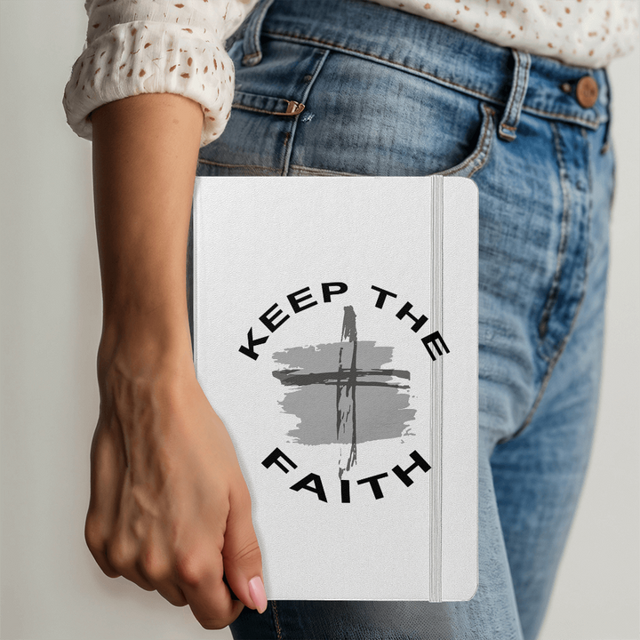 Keep The Faith Bound Journal – Gift for Her - Gift for Him