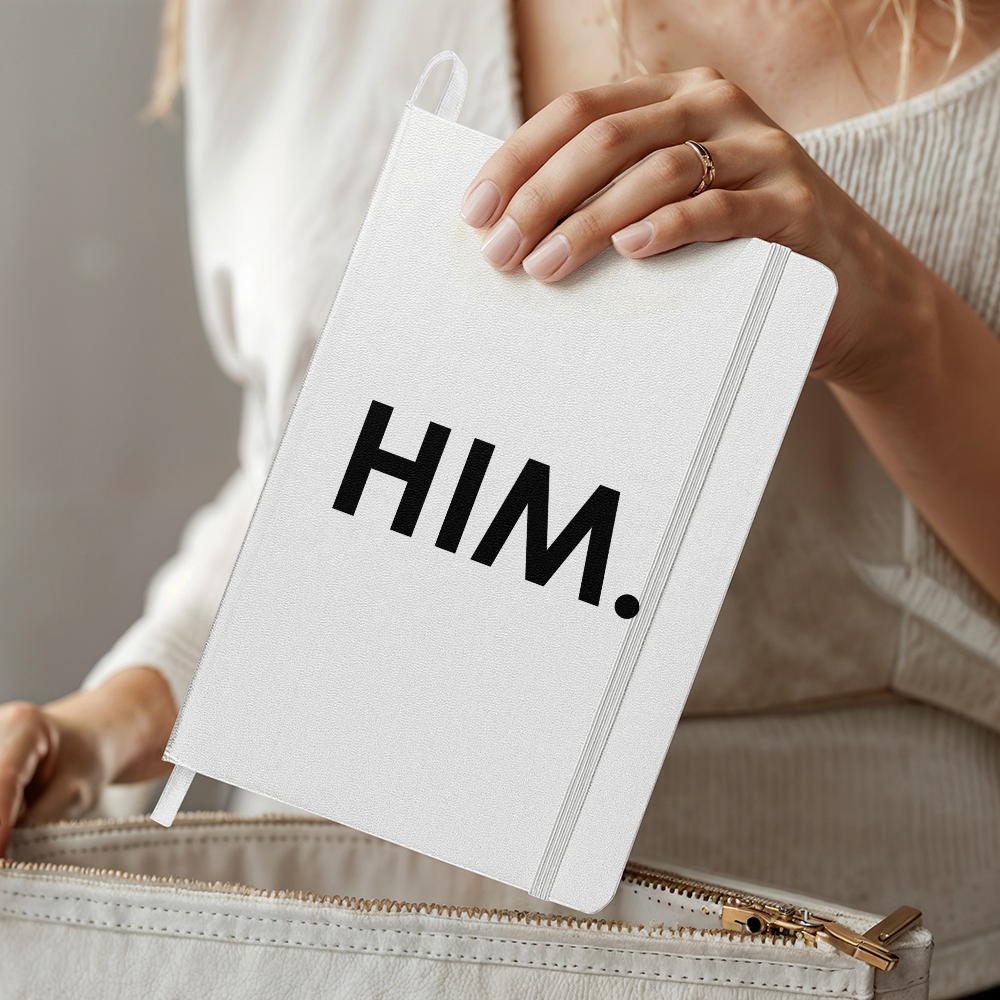 Him. (Black) - Ambassador Bound Journal - Gift for Her - Gift for Him