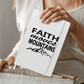 Faith Moves Mountains (Black) - Ambassador Bound Journal - Gift for Her - Gift for Him