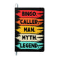 Bingo Caller Man Myth Legend - Ambassador Bound Journal - Gift for Him