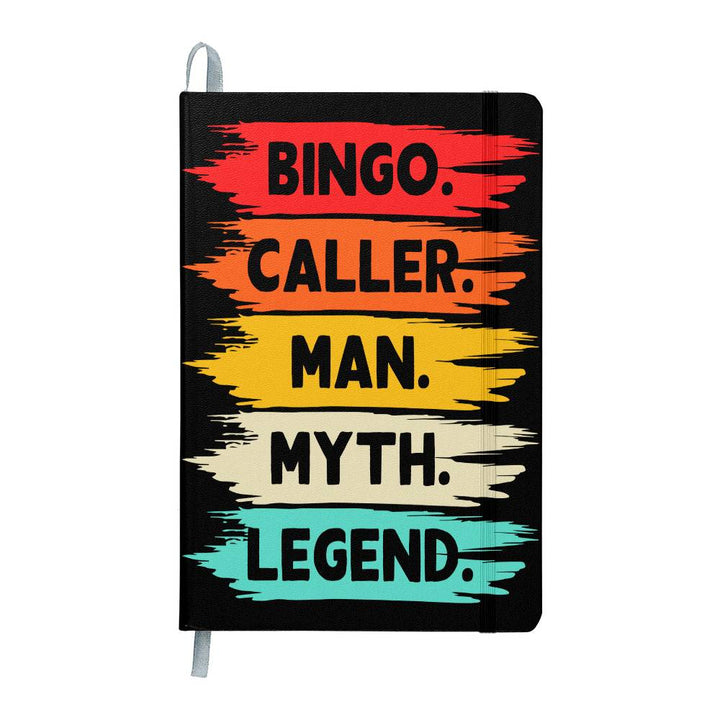 Bingo Caller Man Myth Legend – Ambassador Bound Journal – Gift for Him