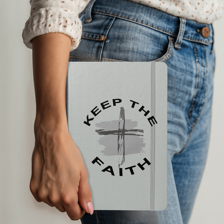 Keep The Faith Bound Journal – Gift for Her - Gift for Him
