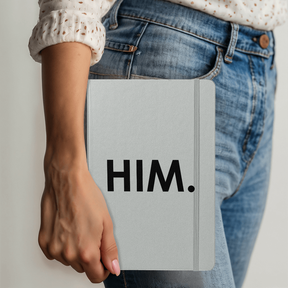 Him. (Black) - Ambassador Bound Journal - Gift for Her - Gift for Him