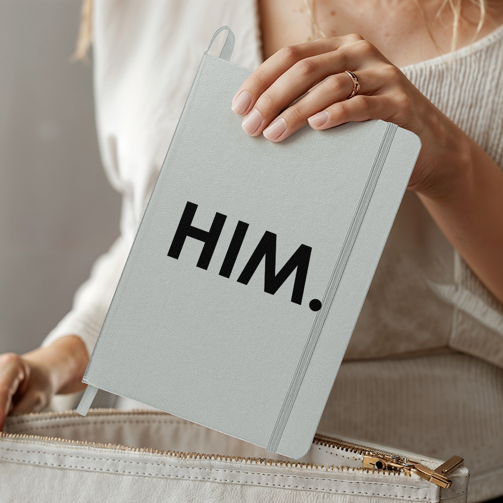 Him. (Black) - Ambassador Bound Journal - Gift for Her - Gift for Him