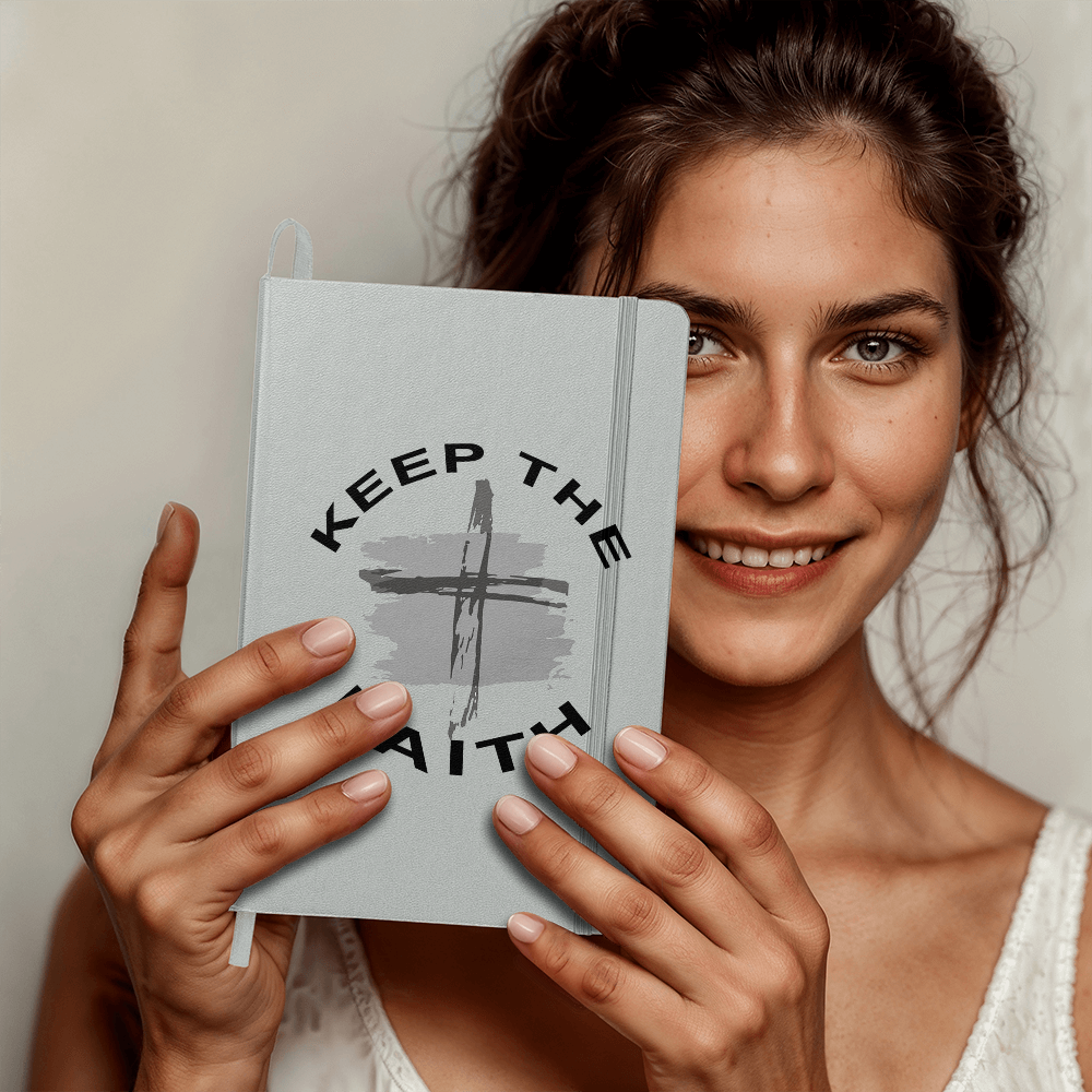Keep The Faith Bound Journal – Gift for Her - Gift for Him