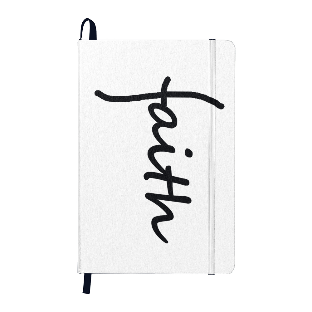 Faith (Black) - Ambassador Bound Journal - Gift for Her - Gift for Him