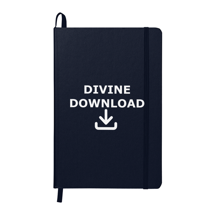 Divine Download (White) Ambassador Bound Journal – Gift for Her - Gift for Him