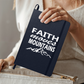 Faith Moves Mountains (White) - Ambassador Bound Journal - Gift for Her - Gift for Him