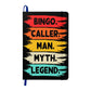 Bingo Caller Man Myth Legend - Ambassador Bound Journal - Gift for Him