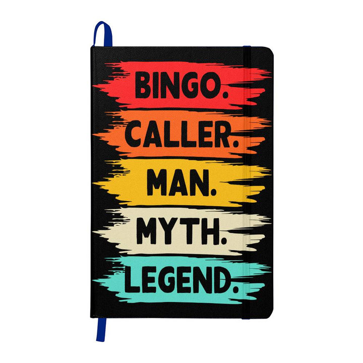 Bingo Caller Man Myth Legend – Ambassador Bound Journal – Gift for Him