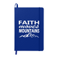 Faith Moves Mountains (White) - Ambassador Bound Journal - Gift for Her - Gift for Him