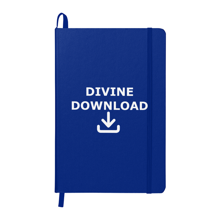 Divine Download (White) Ambassador Bound Journal – Gift for Her - Gift for Him