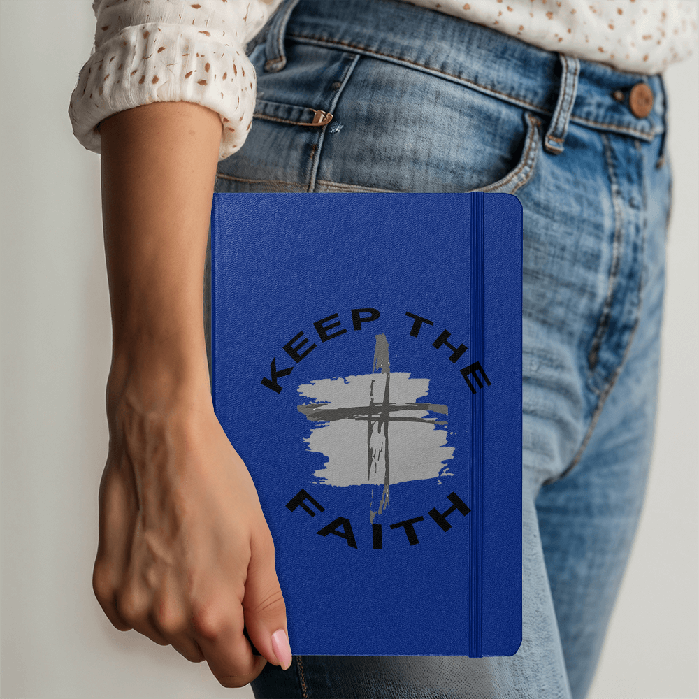 Keep The Faith Bound Journal – Gift for Her - Gift for Him