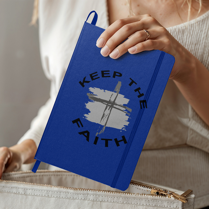 Keep The Faith Bound Journal – Gift for Her - Gift for Him