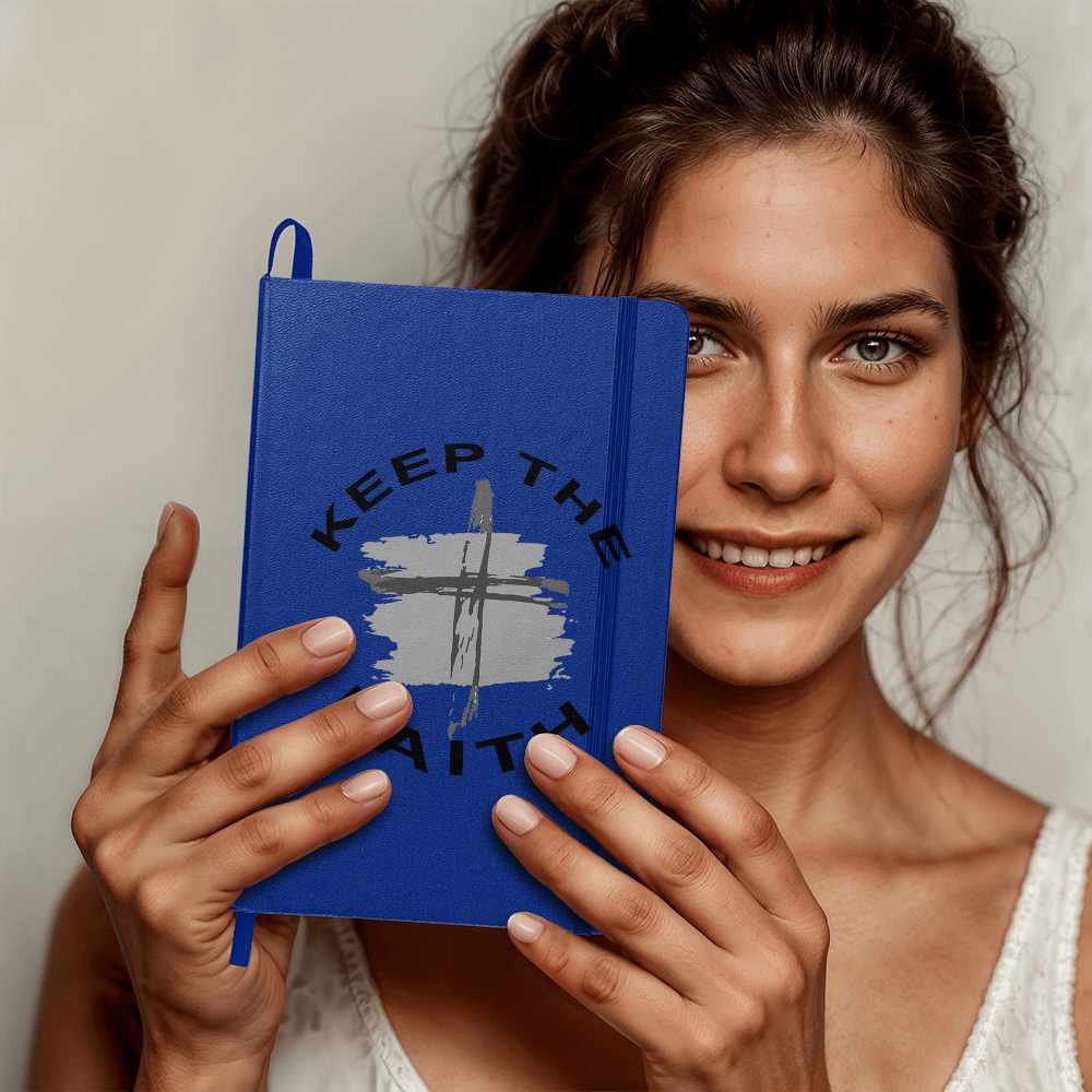 Keep The Faith Bound Journal – Gift for Her - Gift for Him