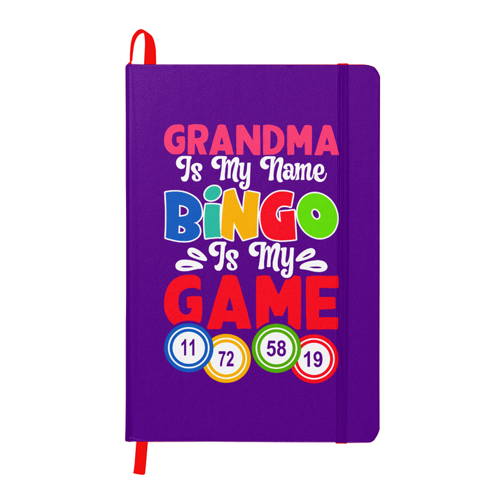 Grandma Is My Name Bingo Is My Game Journal – Gift for Her - Gift for Grandma