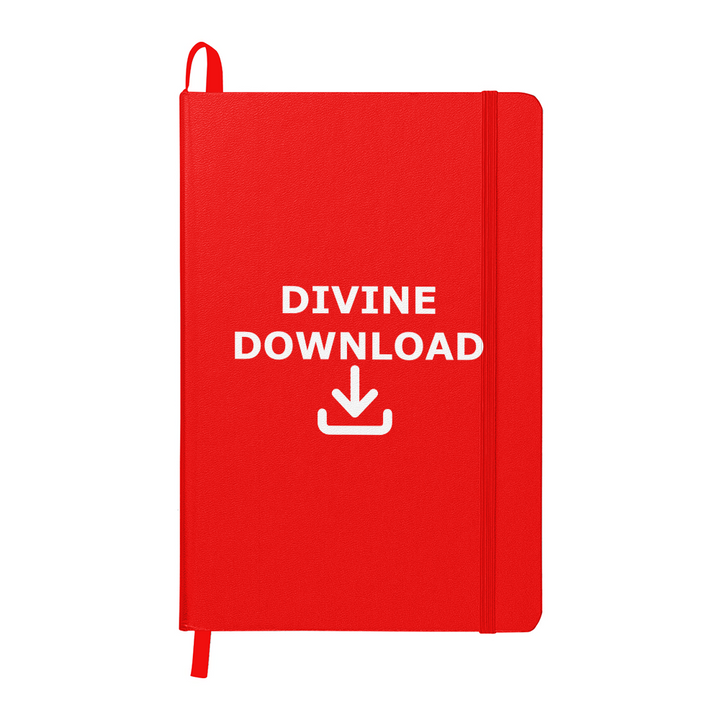 Divine Download (White) Ambassador Bound Journal – Gift for Her - Gift for Him
