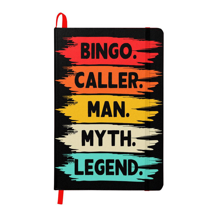 Bingo Caller Man Myth Legend – Ambassador Bound Journal – Gift for Him