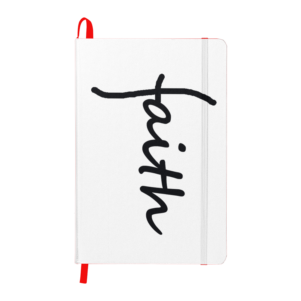 Faith (Black) - Ambassador Bound Journal - Gift for Her - Gift for Him