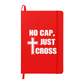 No Cap, Just Cross (White) - Ambassador Bound Journal - Gift for Her - Gift for Him