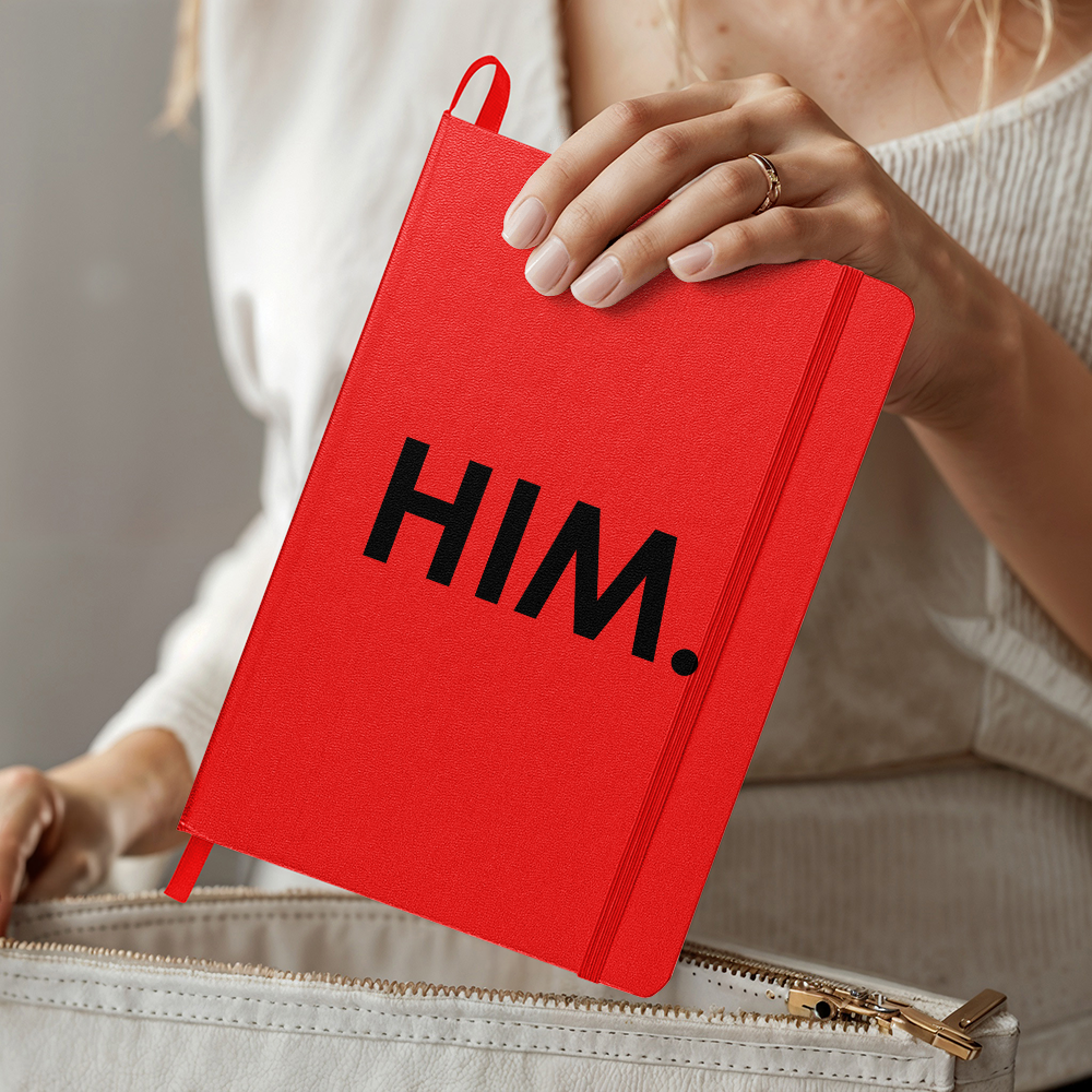 Him. (Black) - Ambassador Bound Journal - Gift for Her - Gift for Him
